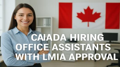 Canada Hiring Office Assistants With LMIA Approval