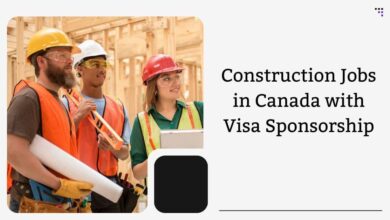 Construction Jobs in Canada with Visa Sponsorship