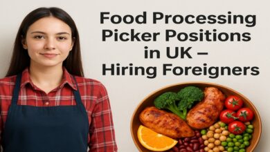 Food Processing Picker Positions in UK – Hiring Foreigners