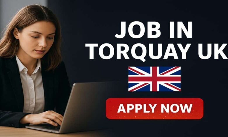Job in Torquay UK