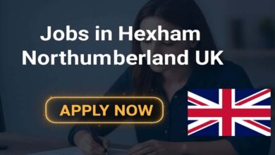 Jobs in Hexham Northumberland UK