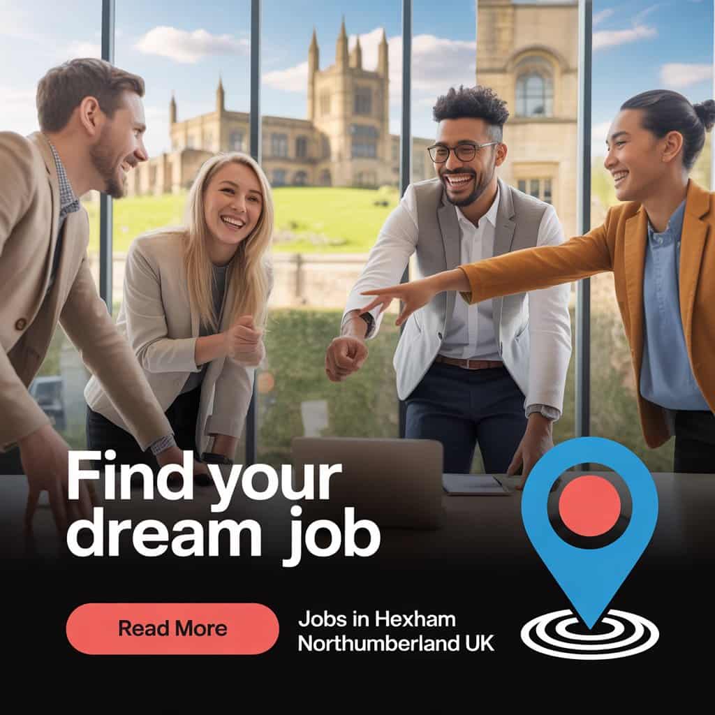 Jobs in Hexham Northumberland UK