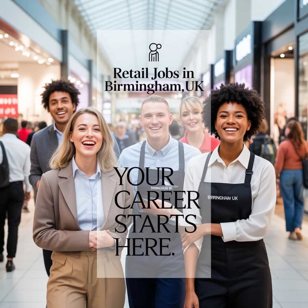 Retail Jobs in Birmingham UK