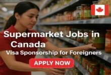 Supermarket Jobs in Canada with Visa for Foreigners