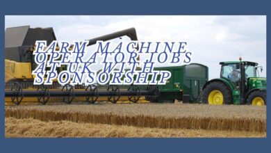 Farm Machine Operator Jobs At UK With Sponsorship
