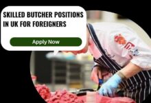 Skilled Butcher Positions In UK For Foreigners