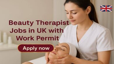 Beauty Therapist Jobs in UK with Work Permit
