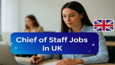 Chief of Staff Jobs in UK