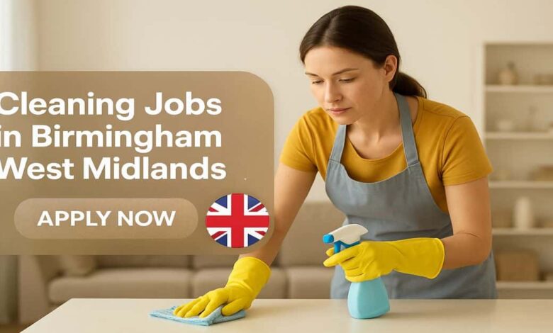 Cleaning Jobs in Birmingham West Midlands