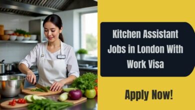 Kitchen Assistant Jobs in London With Work Visa