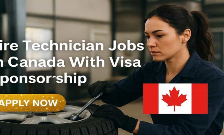 Tire Technician Jobs In Canada With Visa Sponsorship