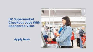 UK Supermarket Checkout Jobs With Sponsored Visas