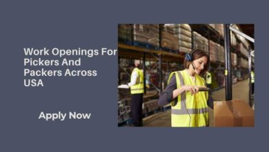 Work Openings For Pickers And Packers Across USA