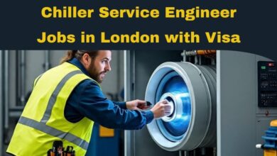 Chiller Service Engineer Jobs in London with Visa