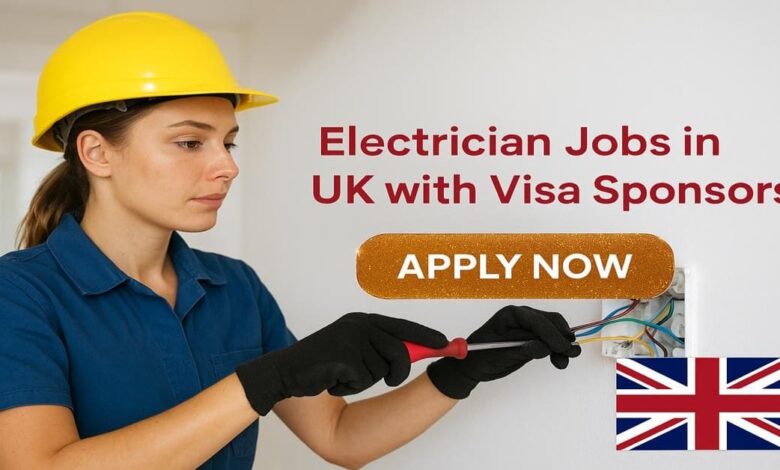 Electrician Jobs in UK with Visa Sponsorship