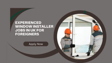 Experienced Window Installer Jobs In UK For Foreigners