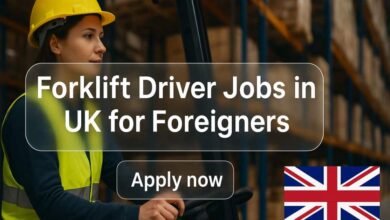 Forklift Driver Jobs in UK for Foreigners