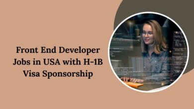 Front End Developer Jobs in USA with H-1B Visa Sponsorship