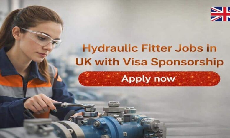 Hydraulic Fitter Jobs in UK with Visa Sponsorship