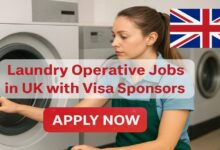 Laundry Operative Jobs in UK with Visa Sponsorship