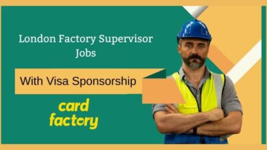 London Factory Supervisor Jobs With Visa Sponsorship