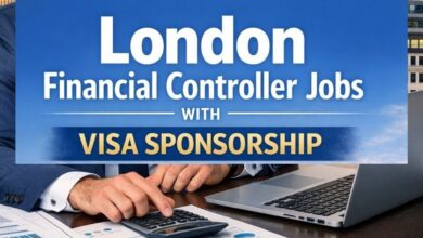 London Financial Controller Jobs with Visa Sponsorship