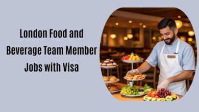 London Food and Beverage Team Member Jobs with Visa