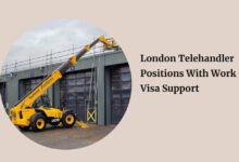 London Telehandler Positions With Work Visa Support