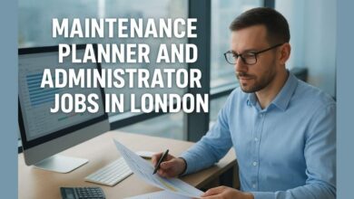 Maintenance Planner and Administrator Jobs in London