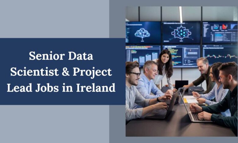 Senior Data Scientist & Project Lead Jobs in Ireland