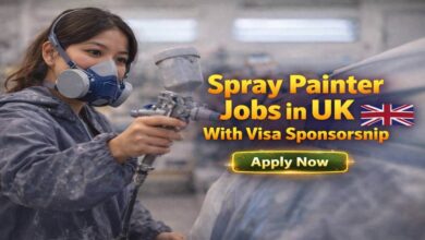 Spray Painter Jobs in UK With Visa Sponsorship