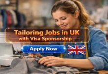 Tailoring Jobs in UK with Visa Sponsorship