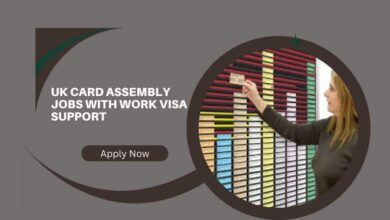 UK Card Assembly Jobs With Work Visa Support