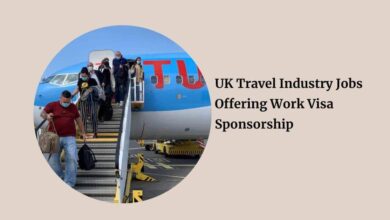 UK Travel Industry Jobs Offering Work Visa Sponsorship