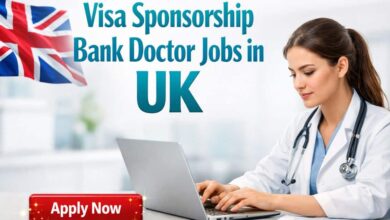 Visa Sponsorship Bank Doctor Jobs in UK