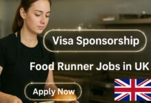 Visa Sponsorship Food Runner Jobs in UK
