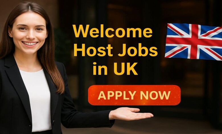 Welcome Host Jobs in UK