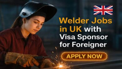 Welder Jobs in UK with Visa Sponsor for Foreigner