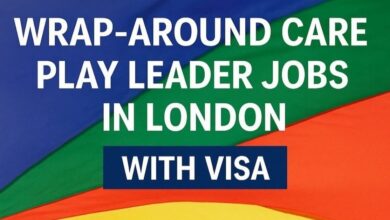 Wrap-Around Care Play Leader Jobs in London with Visa