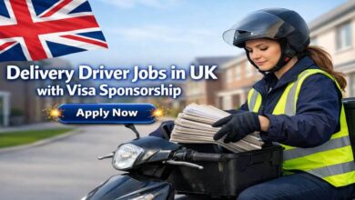 Delivery Driver Jobs in UK with Visa Sponsorship