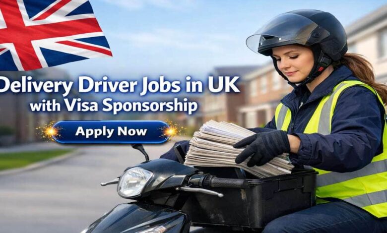 Delivery Driver Jobs in UK with Visa Sponsorship