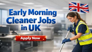 Early Morning Cleaner Jobs in UK