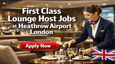 First Class Lounge Host Jobs at Heathrow Airport London