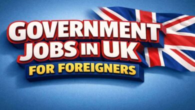 Government Jobs in UK for Foreigners
