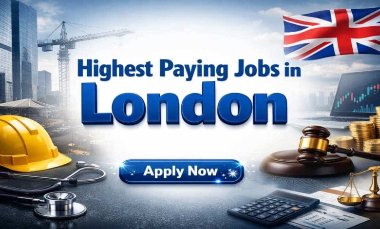 Highest Paying Jobs in London