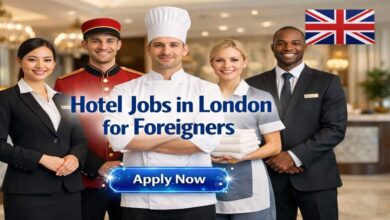 Hotel Jobs in London for Foreigners