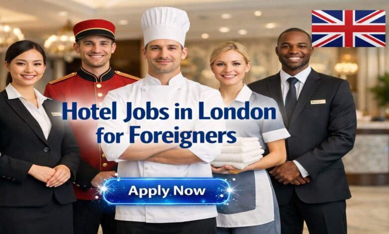 Hotel Jobs in London for Foreigners