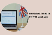 Immediate Hiring In UK With Work Visa