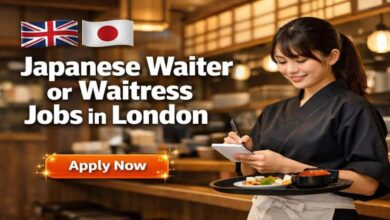 Japanese Waiter or Waitress Jobs in London