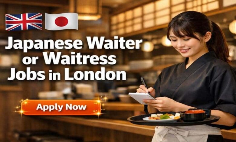 Japanese Waiter or Waitress Jobs in London